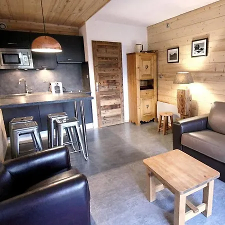 Studio Avec Coin Montagne Au Pied Des Pistes Megève Buitenkant foto